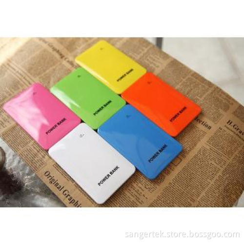 New ultra thin power bank charger for mobile phone